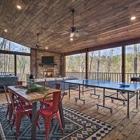 Contemporary Broken Bow Cabin W/Deck+Hot Tub! Stephens Gap Exterior photo